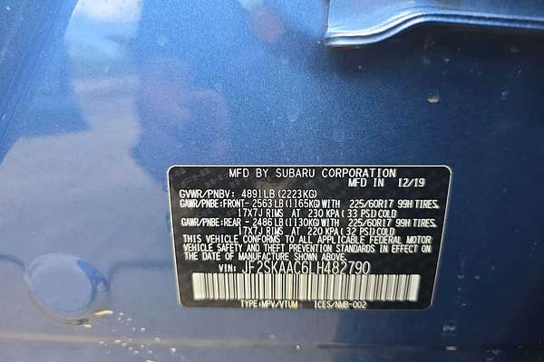 2020 Subaru Forester