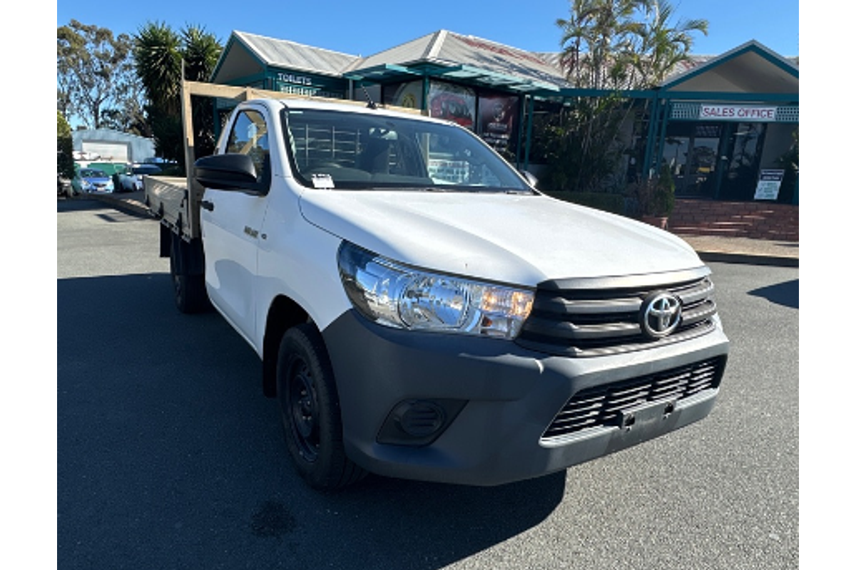 2017 Toyota Hilux Workmate TGN121R Rear Wheel Drive
