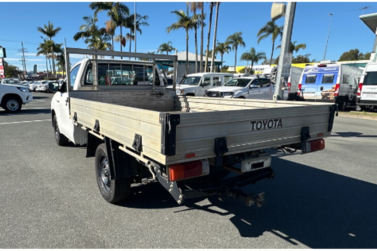 2017 Toyota Hilux Workmate TGN121R Rear Wheel Drive