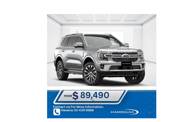 2025 Ford Everest Platinum 3.0L