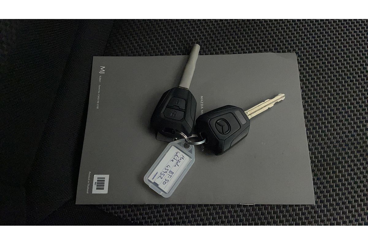 2021 Mazda BT-50 XT TF Rear Wheel Drive
