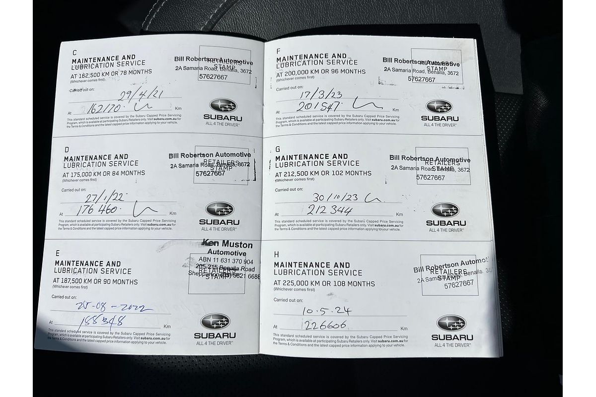 2015 Subaru Outback 3.6R 5GEN