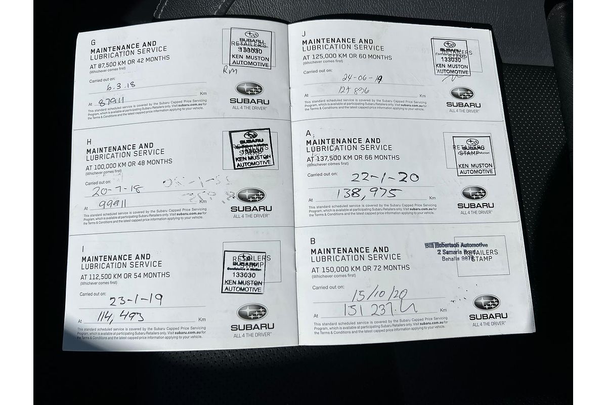 2015 Subaru Outback 3.6R 5GEN