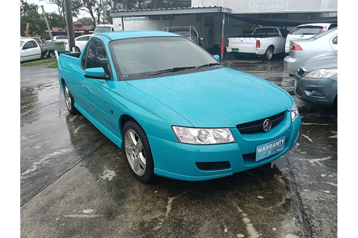 2005 Holden Commodore Storm VZ Rear Wheel Drive