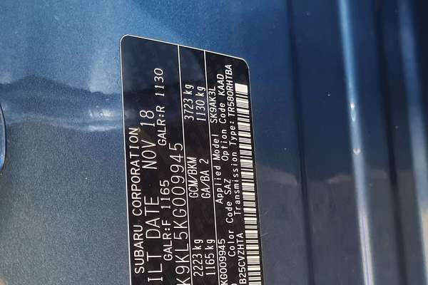 2018 Subaru Forester 2.5i S5