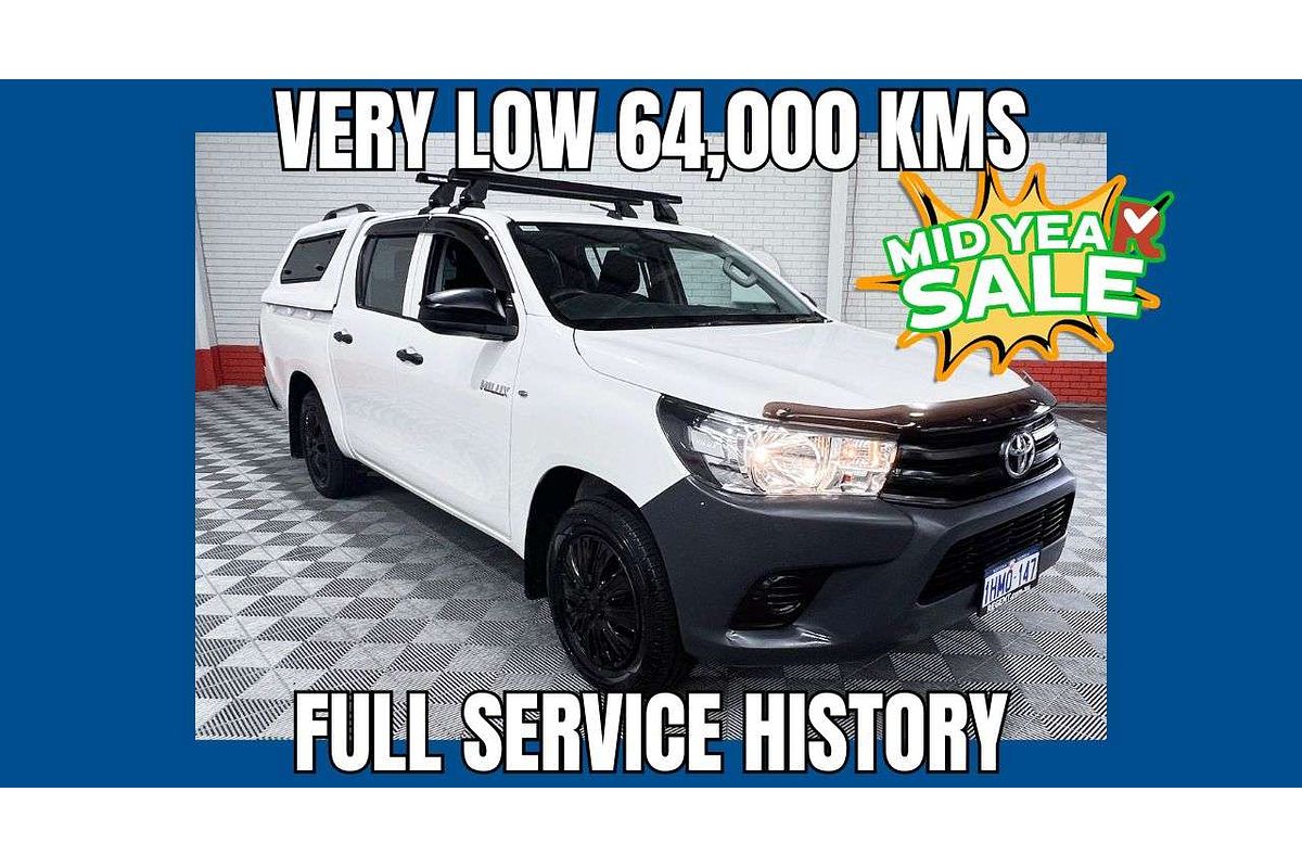 2019 Toyota Hilux Workmate TGN121R Rear Wheel Drive