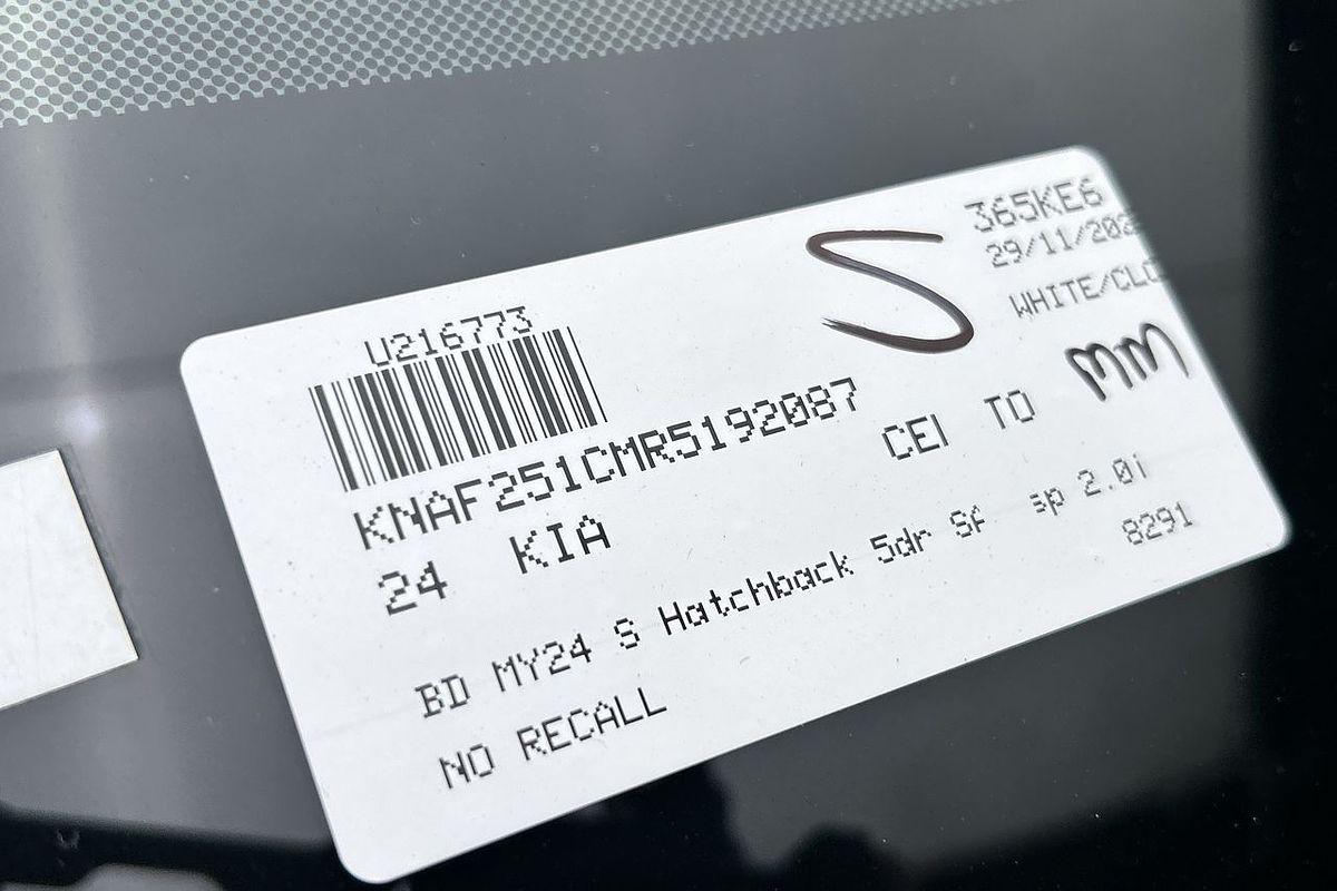 2024 Kia Cerato S BD