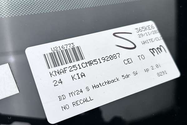 2024 Kia Cerato S BD