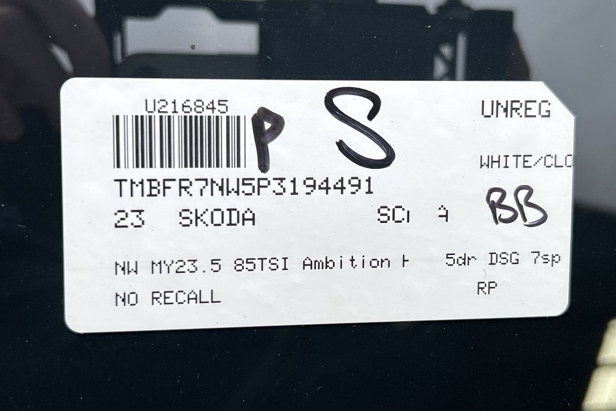 2023 SKODA Scala 85TSI Ambition NW