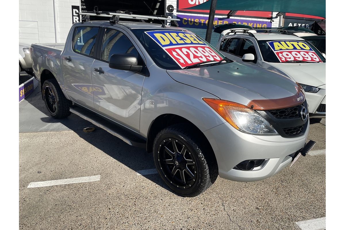 2014 Mazda BT-50 XT Hi-Rider UP Rear Wheel Drive