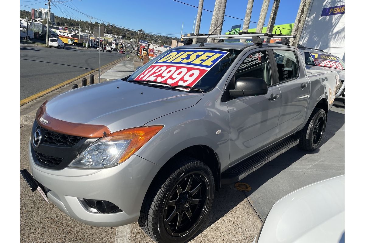 2014 Mazda BT-50 XT Hi-Rider UP Rear Wheel Drive