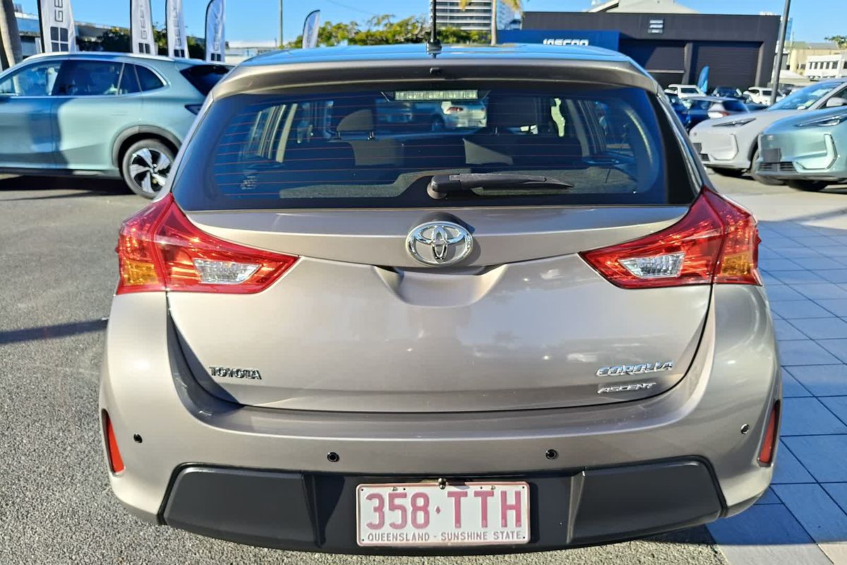 2013 Toyota Corolla Ascent ZRE182R