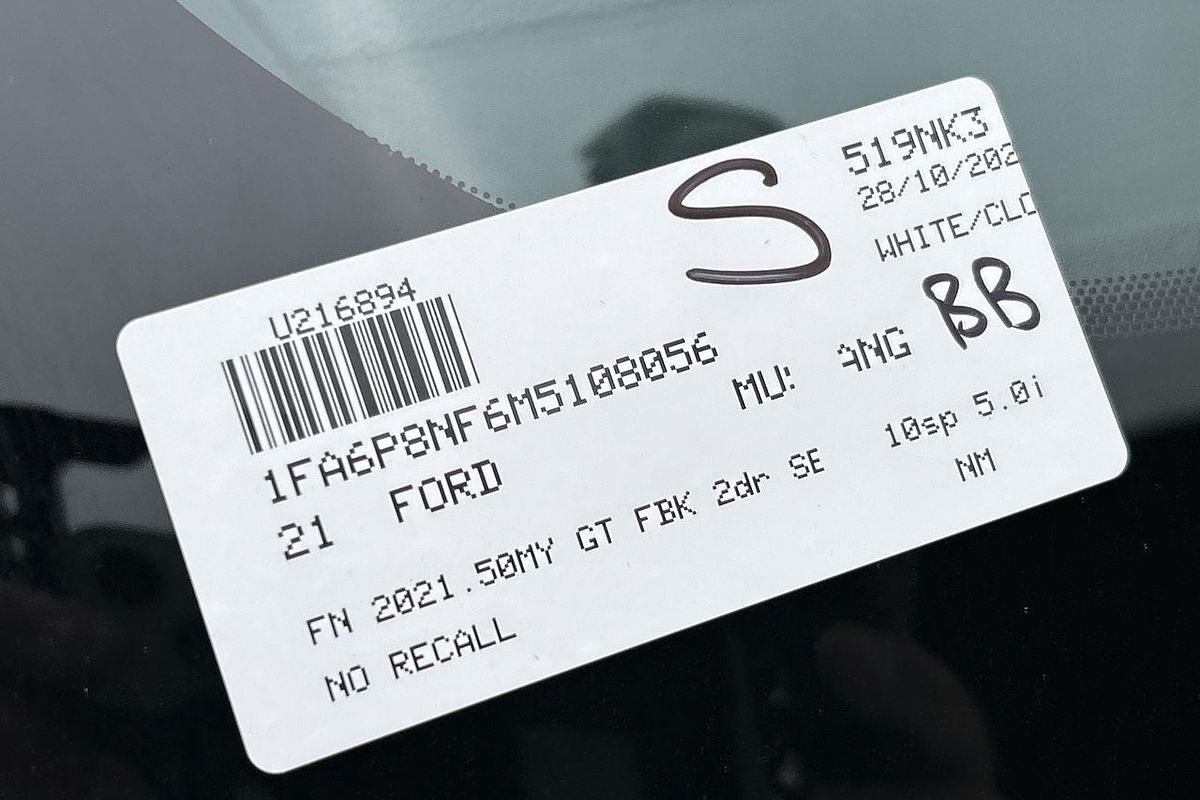 2021 Ford Mustang GT FN