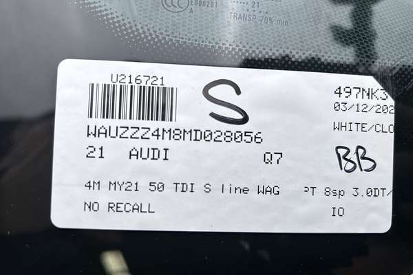 2021 Audi Q7 50 TDI S line 4M