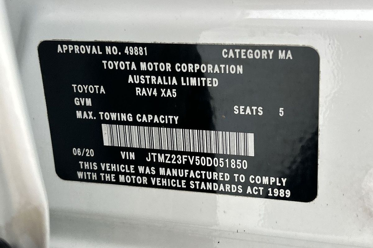 2020 Toyota RAV4 GX AXAH52R