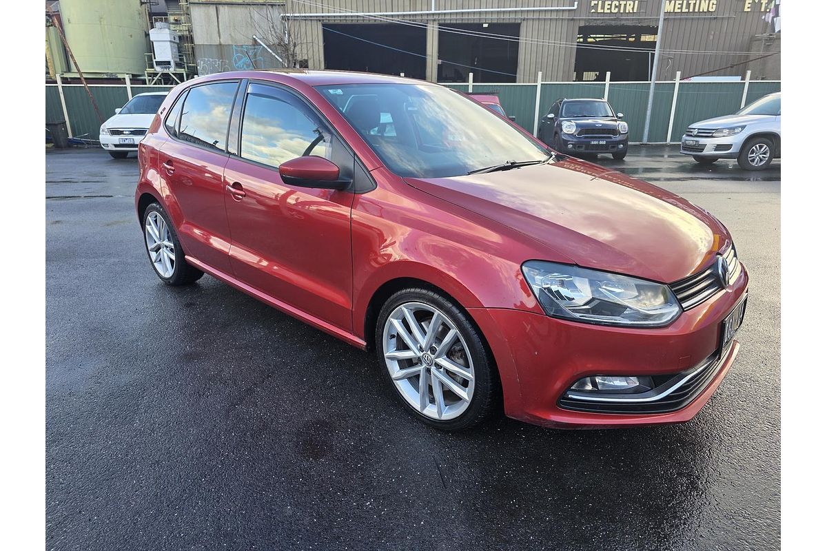 2015 Volkswagen Polo 81TSI Comfortline 6R
