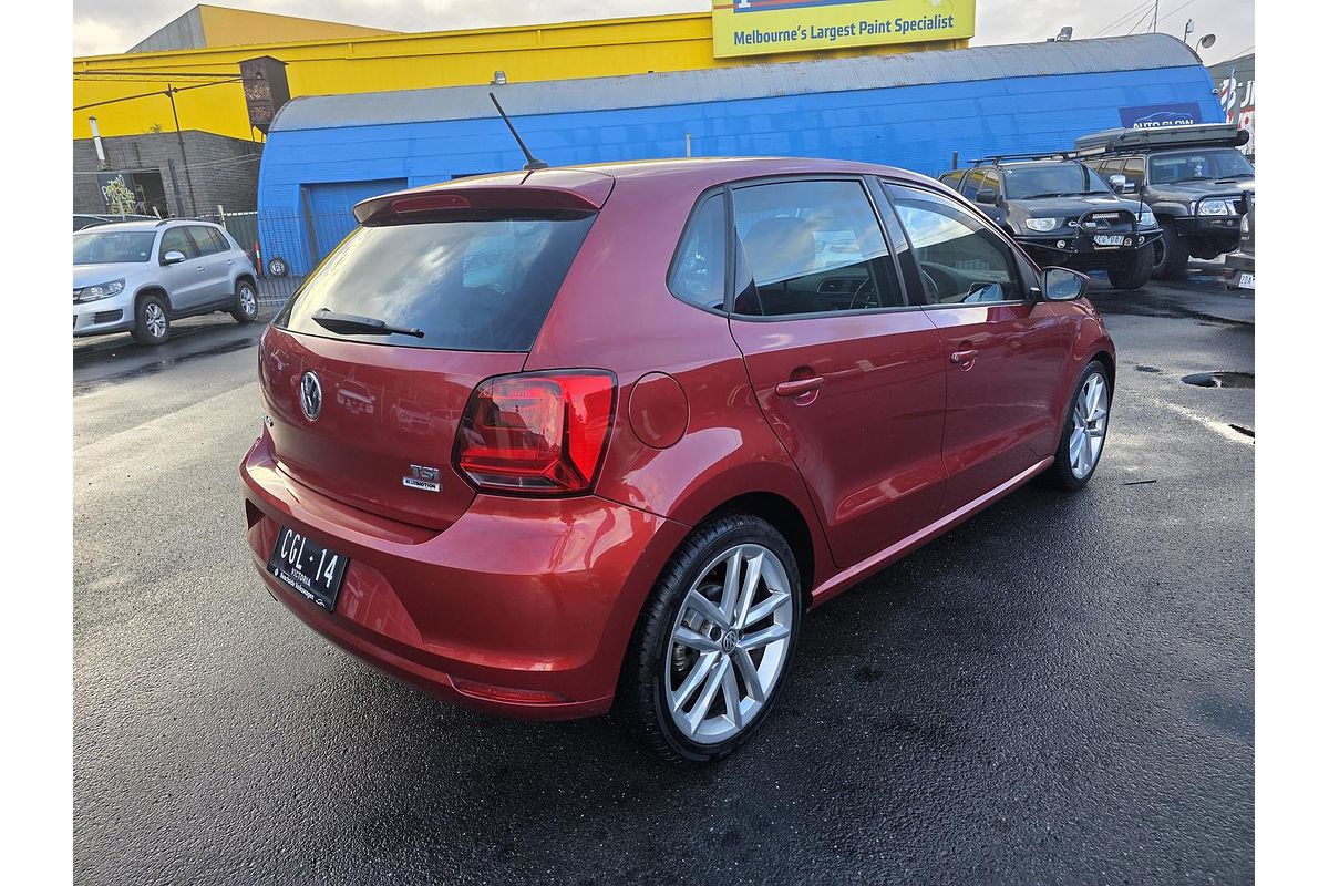 2015 Volkswagen Polo 81TSI Comfortline 6R
