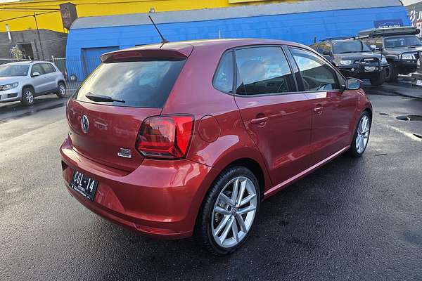 2015 Volkswagen Polo 81TSI Comfortline 6R