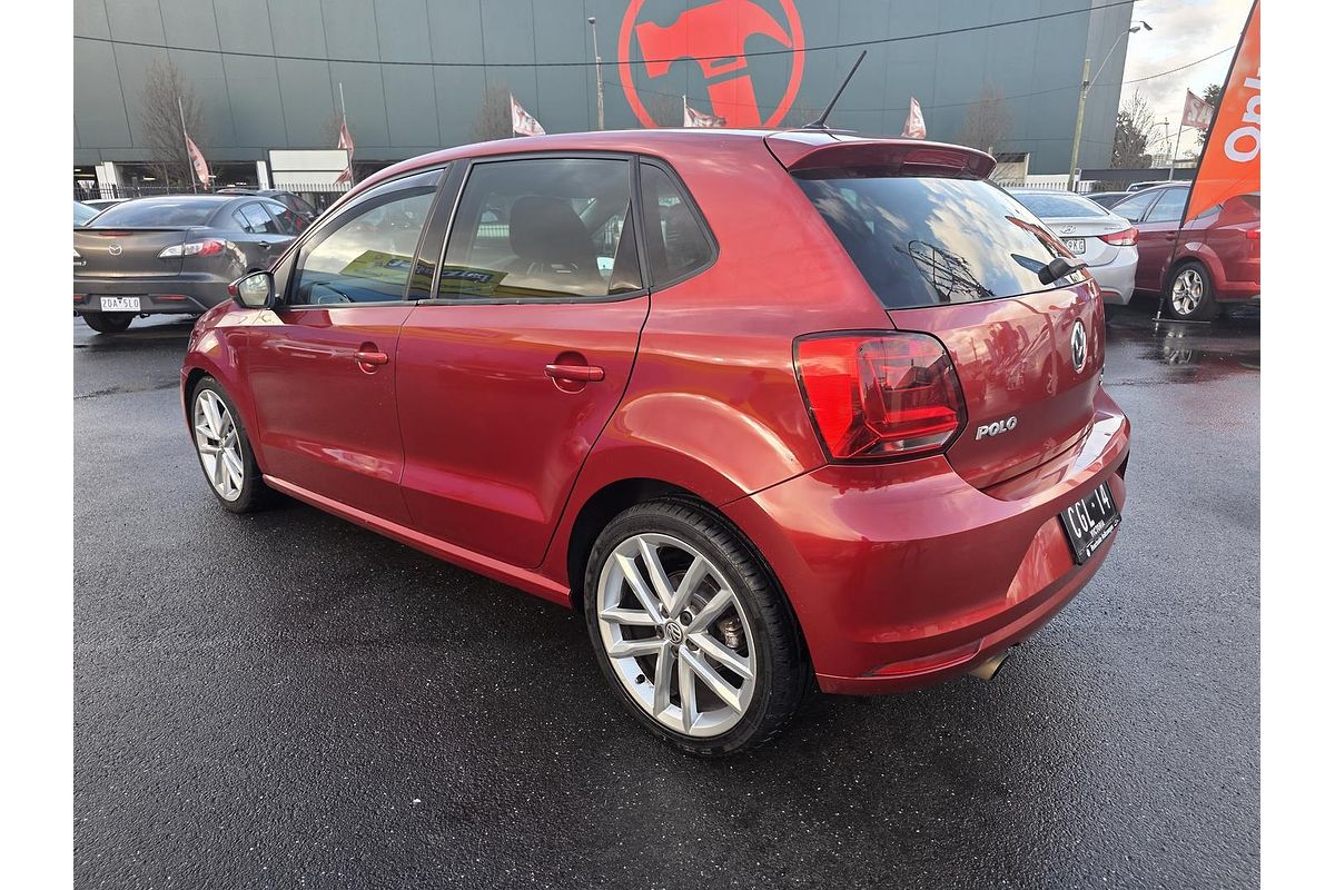 2015 Volkswagen Polo 81TSI Comfortline 6R