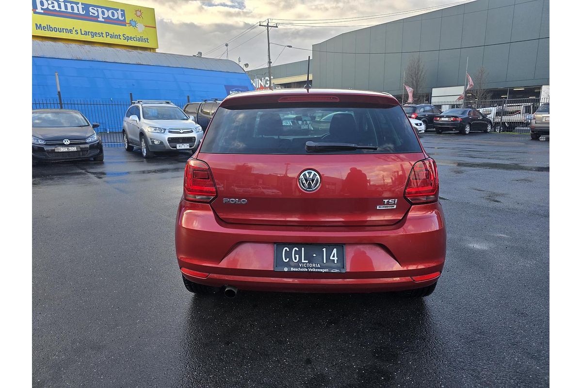 2015 Volkswagen Polo 81TSI Comfortline 6R