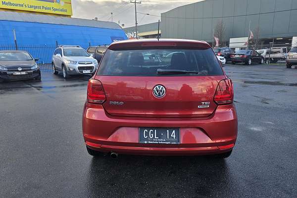2015 Volkswagen Polo 81TSI Comfortline 6R