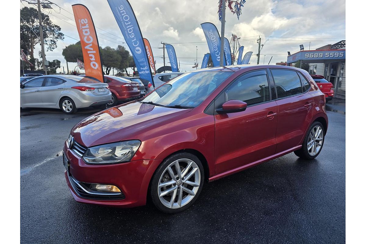 2015 Volkswagen Polo 81TSI Comfortline 6R