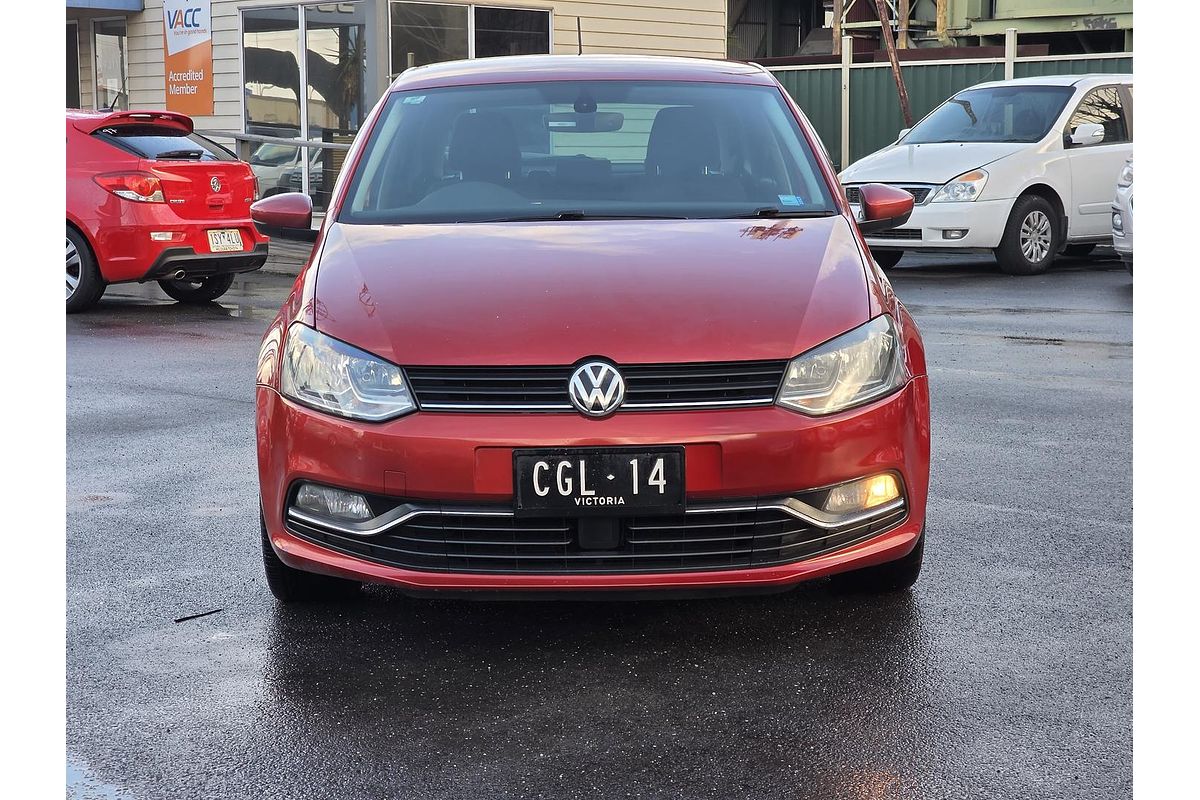 2015 Volkswagen Polo 81TSI Comfortline 6R