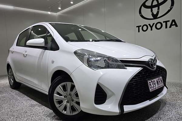 2015 Toyota Yaris Yaris Ascent 1.3L Petrol Automatic 5 Door Hatch NCP130R