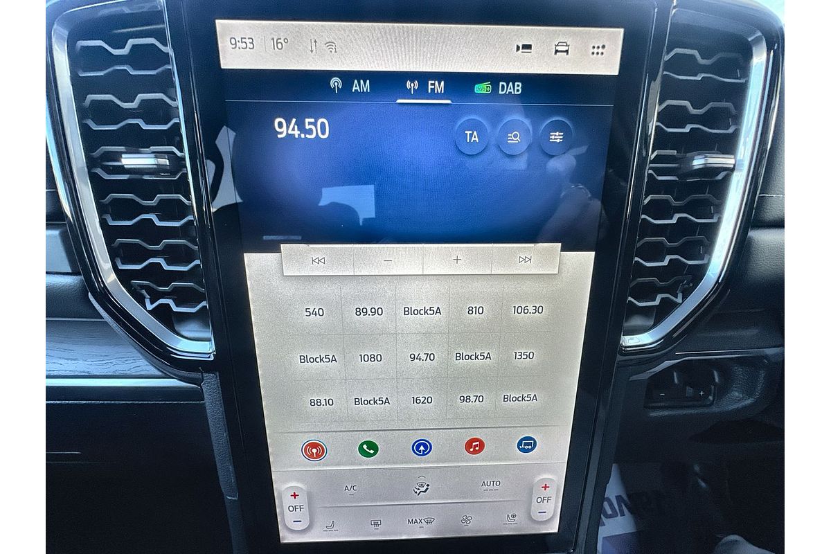2025 Ford Ranger Platinum 4X4 3.0L