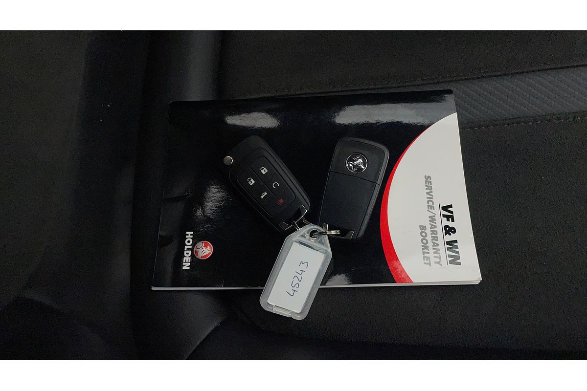 2016 Holden Commodore SV6 Black VF Series II