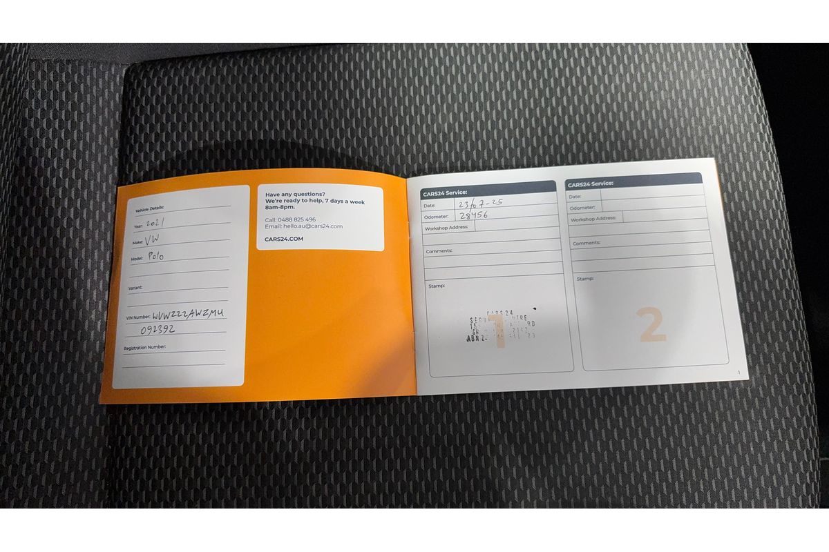 2021 Volkswagen Polo 70TSI Trendline AW