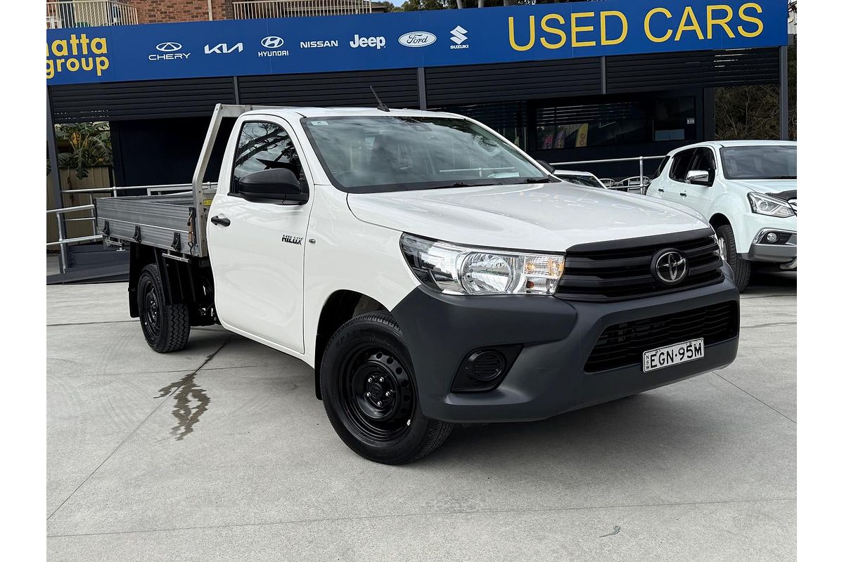 2019 Toyota Hilux Workmate TGN121R Rear Wheel Drive