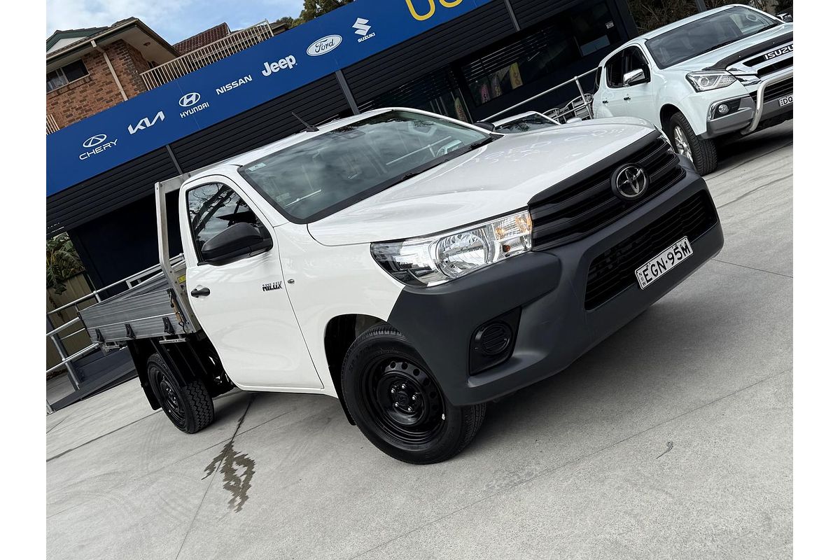 2019 Toyota Hilux Workmate TGN121R Rear Wheel Drive