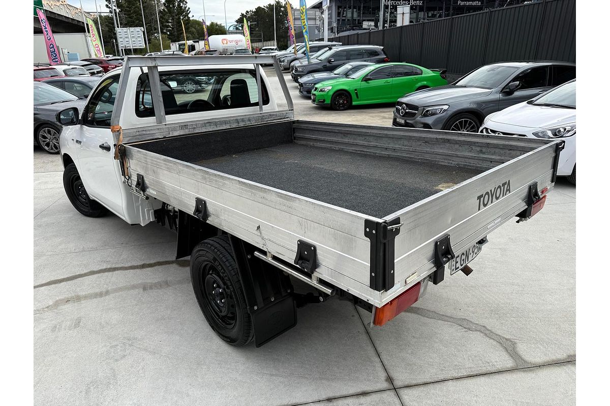 2019 Toyota Hilux Workmate TGN121R Rear Wheel Drive