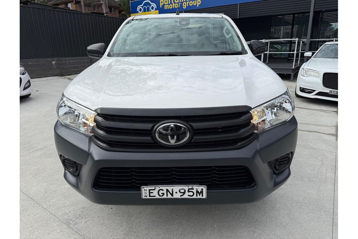 2019 Toyota Hilux Workmate TGN121R Rear Wheel Drive