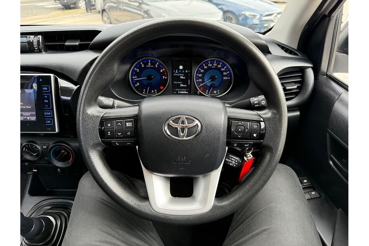 2019 Toyota Hilux Workmate TGN121R Rear Wheel Drive
