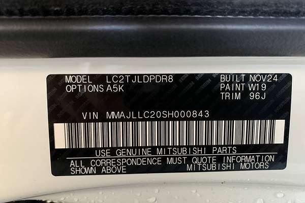 2024 Mitsubishi Triton GLX-R MV 4X4