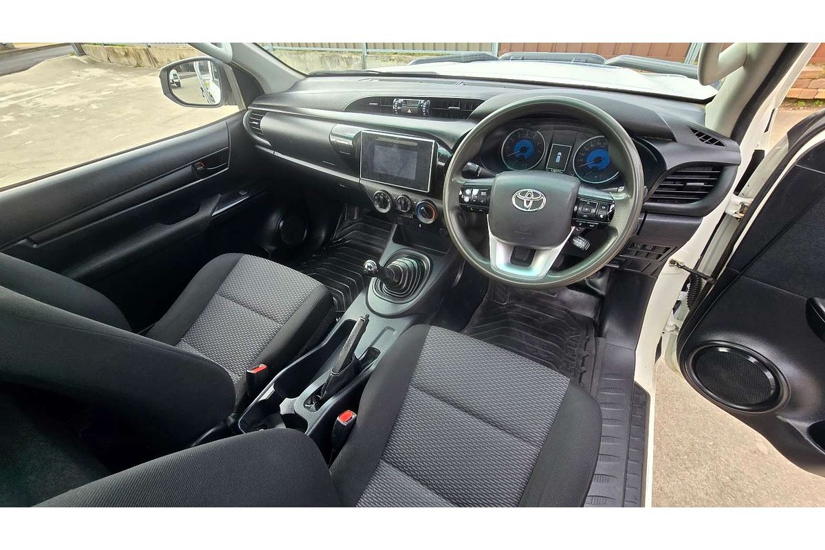 2019 Toyota Hilux Workmate TGN121R Rear Wheel Drive