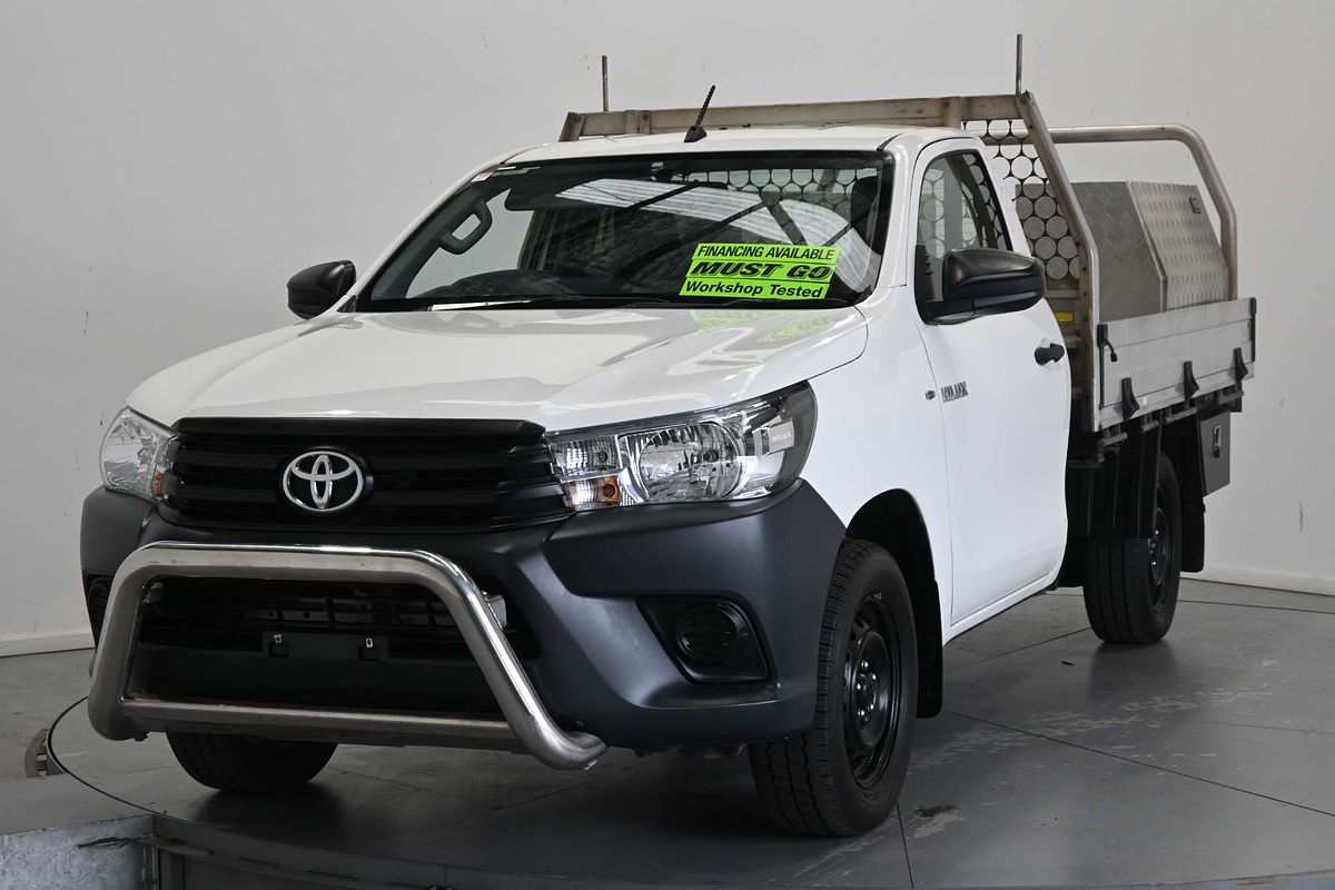 2019 Toyota Hilux Workmate TGN121R Rear Wheel Drive