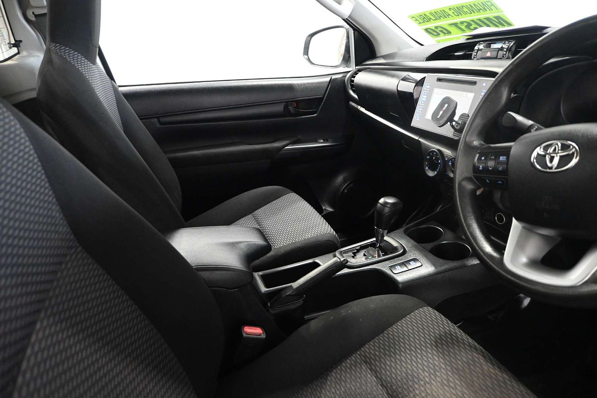 2019 Toyota Hilux Workmate TGN121R Rear Wheel Drive