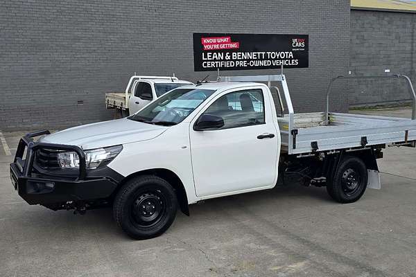 2019 Toyota Hilux Workmate TGN121R Rear Wheel Drive