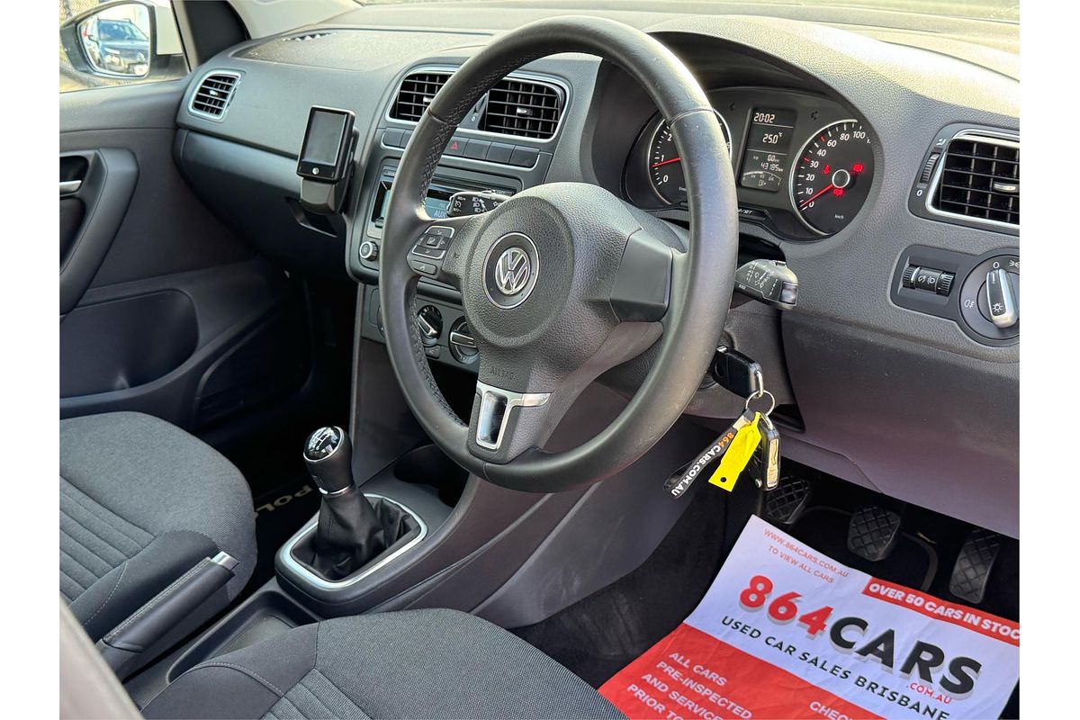 2014 Volkswagen Polo 77 TSI COMFORTLINE 6R MY14