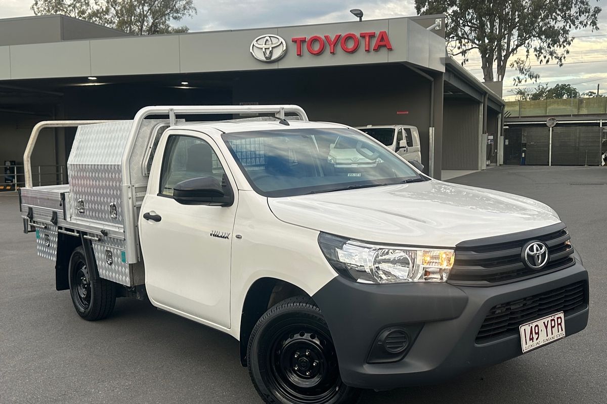 2018 Toyota Hilux Workmate TGN121R Rear Wheel Drive
