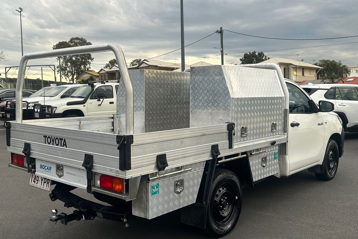 2018 Toyota Hilux Workmate TGN121R Rear Wheel Drive