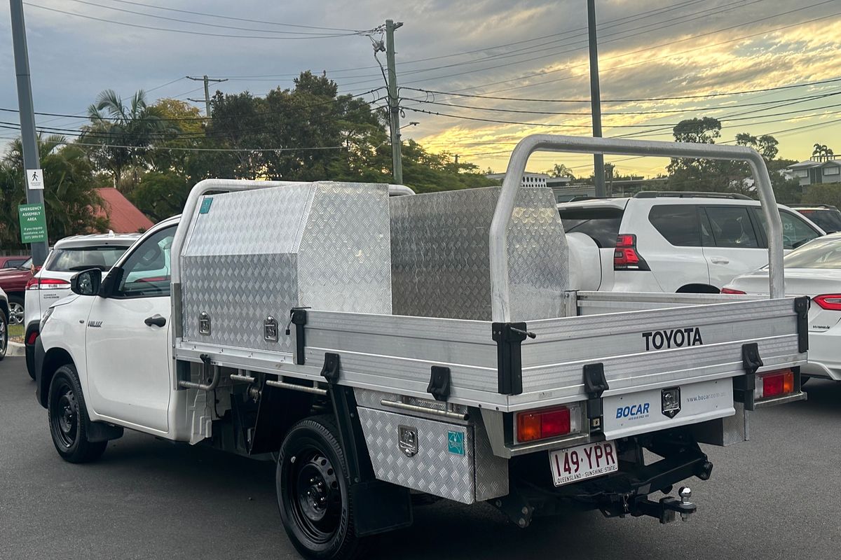 2018 Toyota Hilux Workmate TGN121R Rear Wheel Drive
