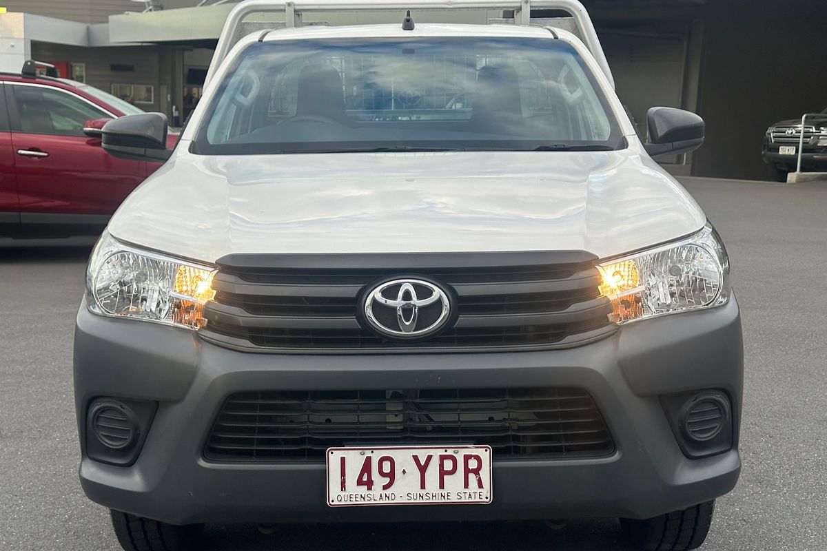 2018 Toyota Hilux Workmate TGN121R Rear Wheel Drive