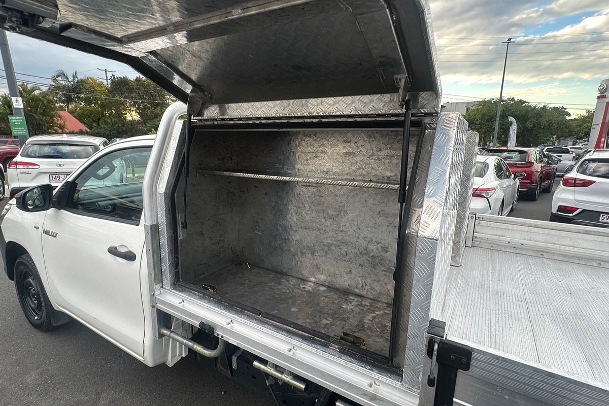 2018 Toyota Hilux Workmate TGN121R Rear Wheel Drive