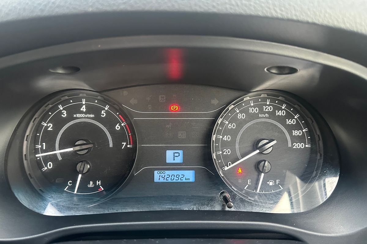 2018 Toyota Hilux Workmate TGN121R Rear Wheel Drive
