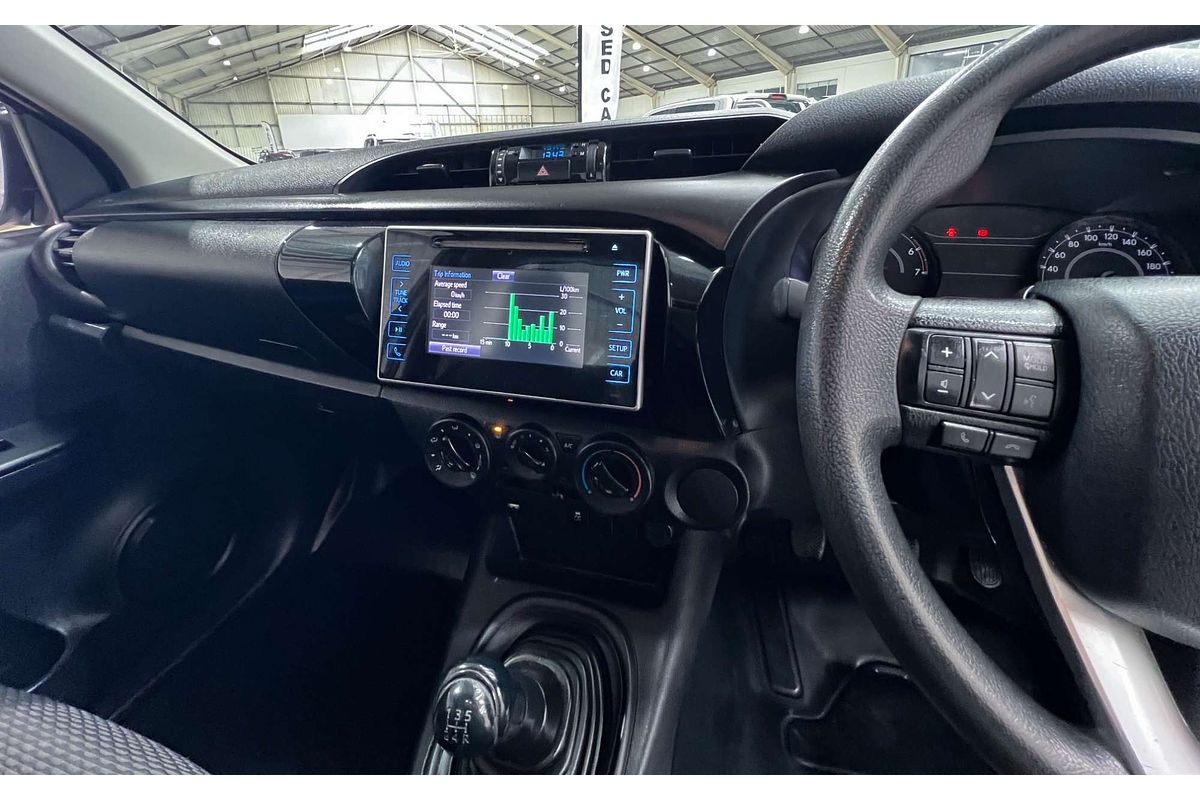 2019 Toyota Hilux Workmate TGN121R Rear Wheel Drive
