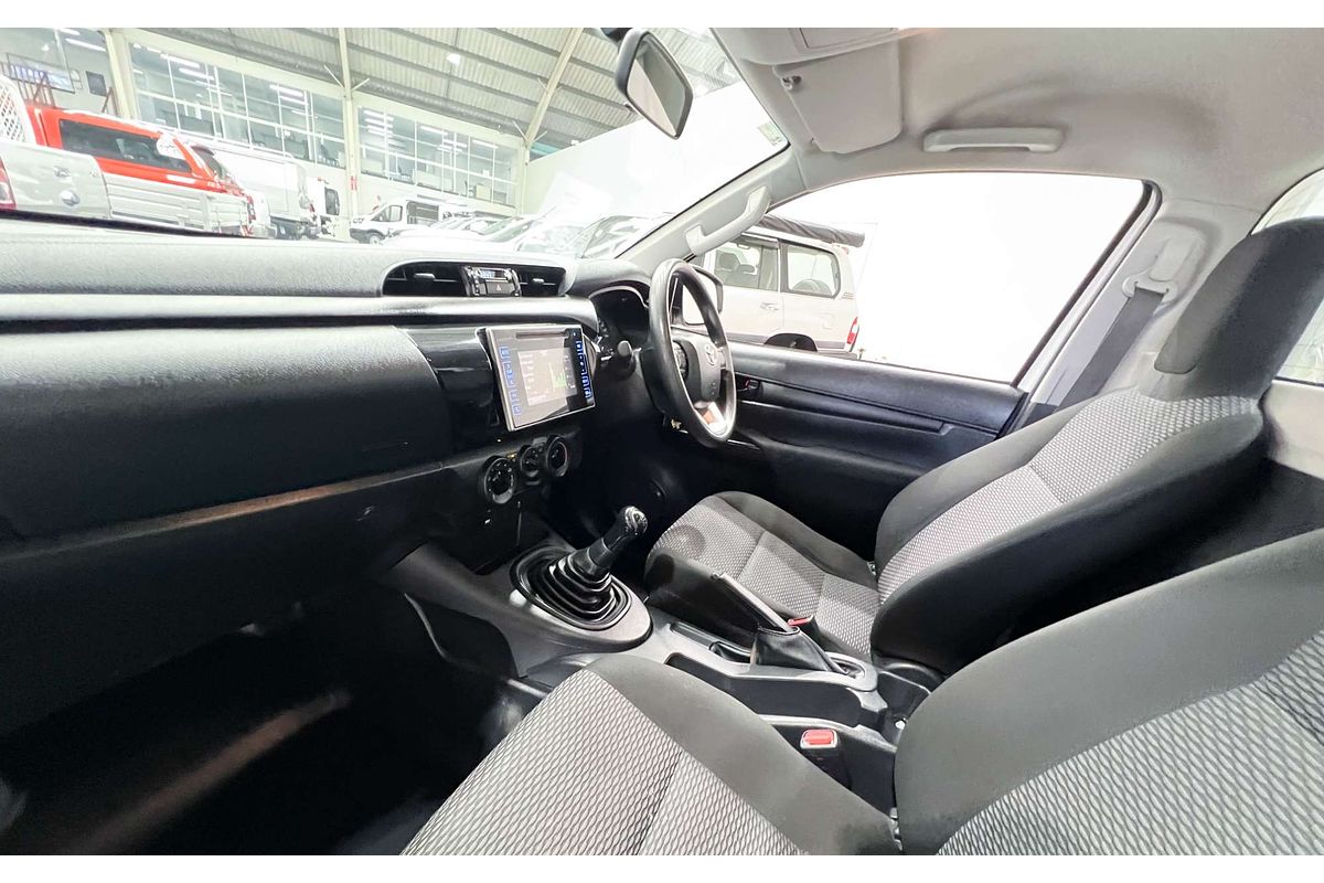 2019 Toyota Hilux Workmate TGN121R Rear Wheel Drive
